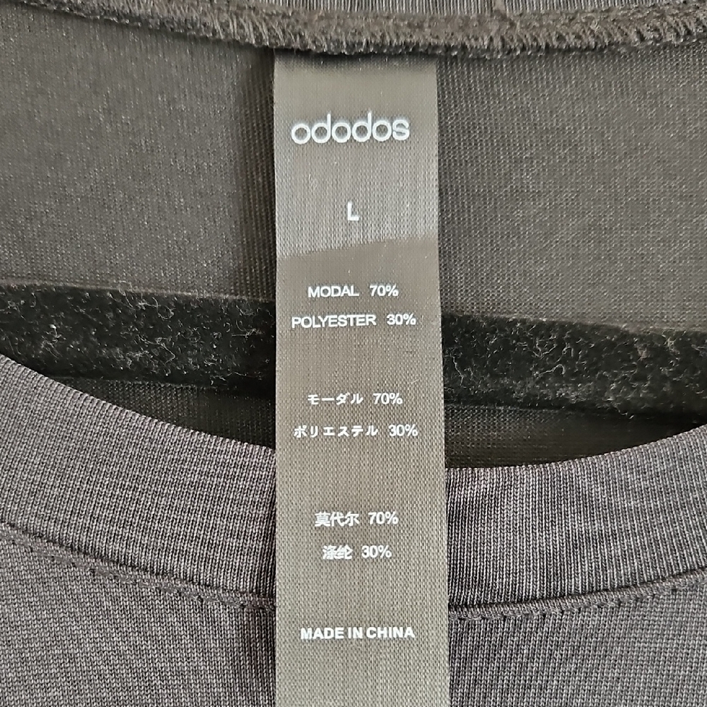 Ododos Long Sleeve Women's Top Size L - Picture 2 of 5